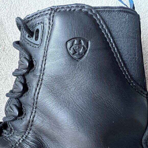 Ariat Cobalt Performer Pro Cordovan Black Leather Combat Boot Men‎ 9.5 D Lace Up main image 13